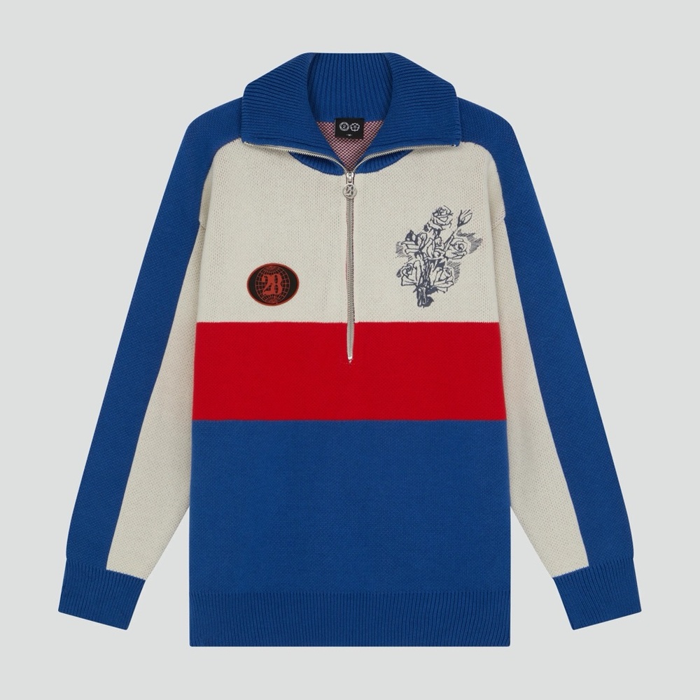 28 Clothing - HEAVY HALF ZIP KNIT